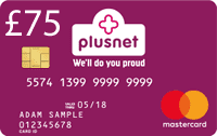 Plusnet Broadband Reward Card