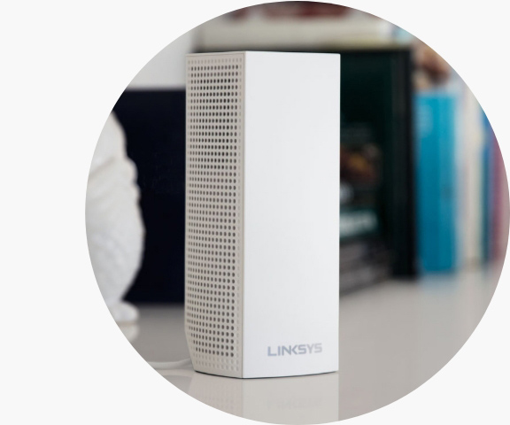 Community Fibre Linksys Router offers 2.2 Gbps download speeds with triple signal coverage