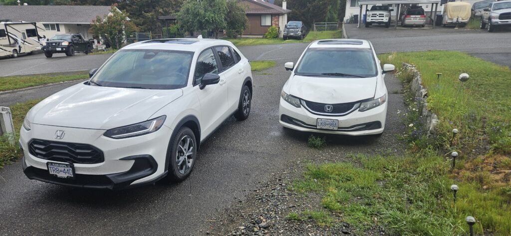 Ben and Brittny Hondas